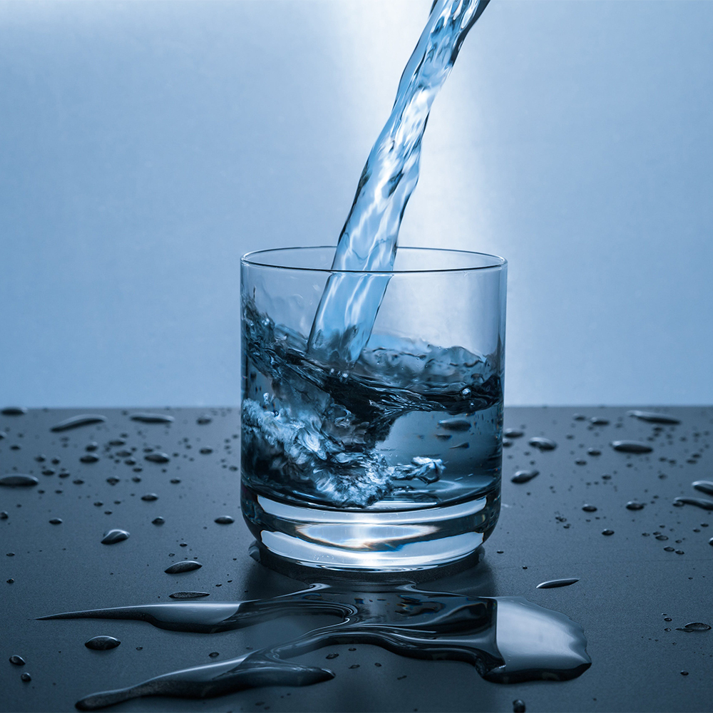 Hydration including water as one of the food groups involved in healthy eating